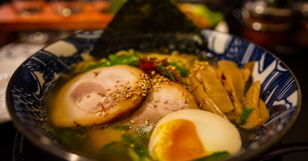 Best ramen bowl in Tokyo Japan