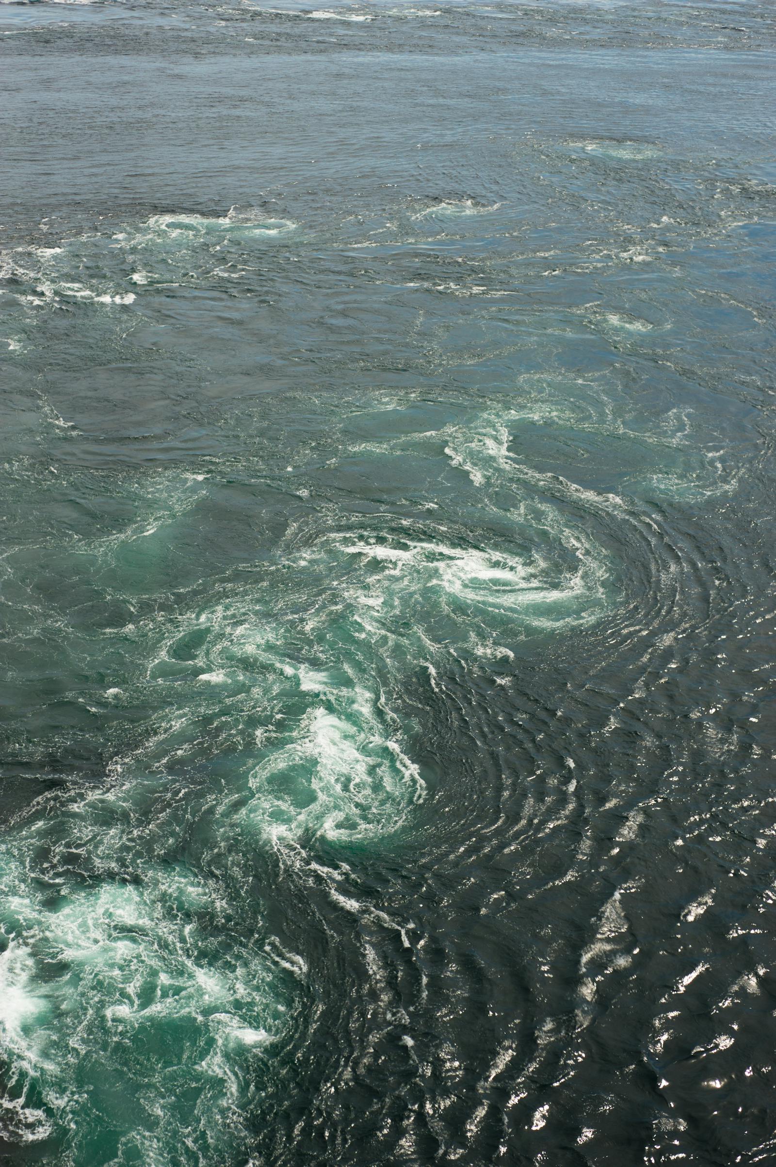 Naruto whirlpools in Tokushima, Japan