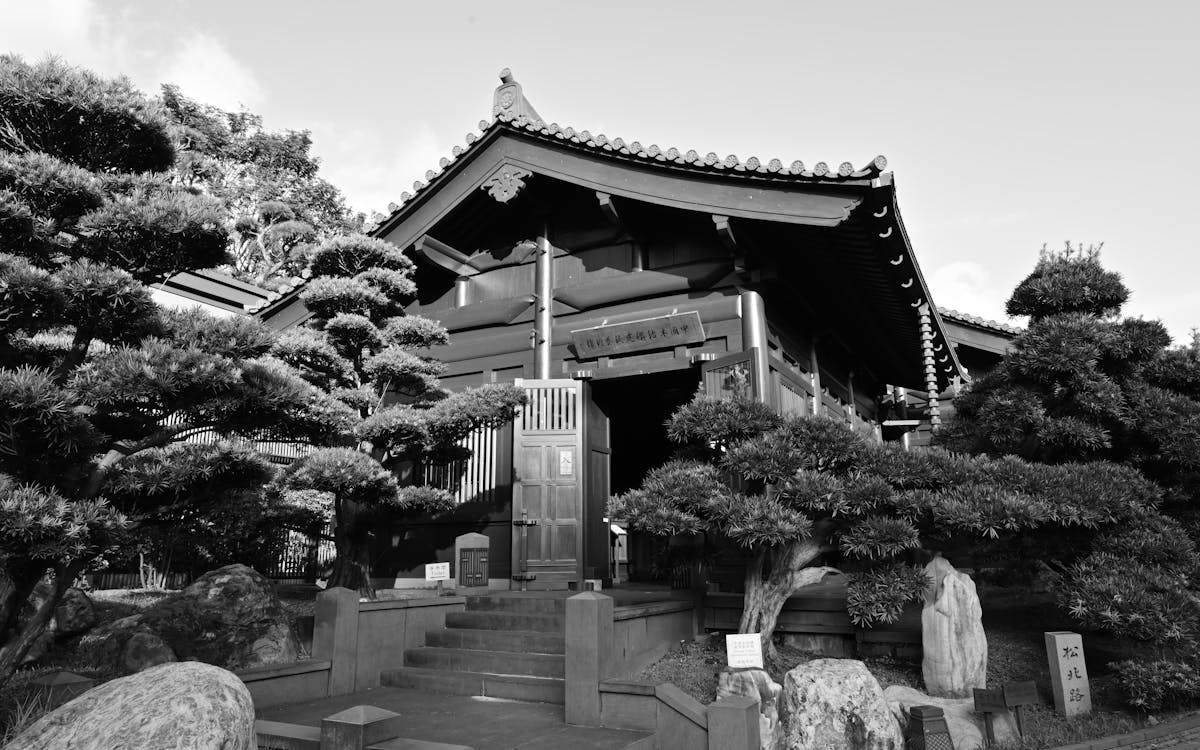 Naritasan Shinshoji, a historic Buddhist temple surrounded by trees in Narita, Chiba