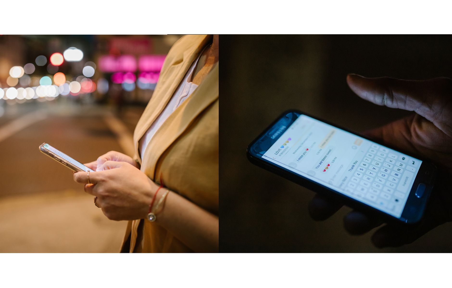 Traveler using a smartphone with mobile data on a Tokyo street